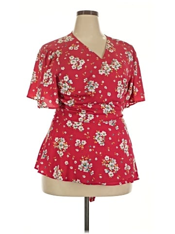 Ann Taylor LOFT Short Sleeve Blouse (view 1)
