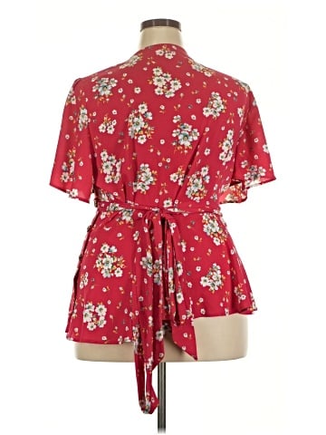 Ann Taylor LOFT Short Sleeve Blouse (view 2)