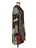 Tiny 100% Rayon Paisley Burgundy Casual Dress Size M - photo 4