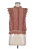 Mine Brown Sleeveless Blouse Size M - photo 1