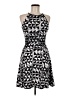 Bar III Graphic Black Cocktail Dress Size M - photo 1