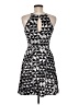 Bar III Graphic Black Cocktail Dress Size M - photo 2