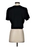 Open Edit Black Short Sleeve Turtleneck Size S - photo 2