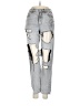 American Eagle Outfitters Graphic Gray Jeans Size 0 - photo 1