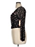 Almost Famous Black 3/4 Sleeve Blouse Size XL - photo 5