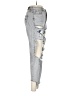 American Eagle Outfitters Graphic Gray Jeans Size 0 - photo 4