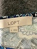 Ann Taylor LOFT Paisley Blue Short Sleeve Blouse Size S - photo 7