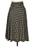 Max Studio Houndstooth Black Casual Skirt Size M - photo 2