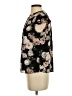 Calvin Klein Floral Black Short Sleeve Blouse Size P (estimated, petite) - photo 5