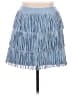 Free the Roses 100% Polyester Blue Denim Skirt Size XL - photo 1