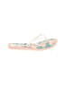 Unbranded Tropical Pink Flip Flops Size 6 - 7 - photo 1
