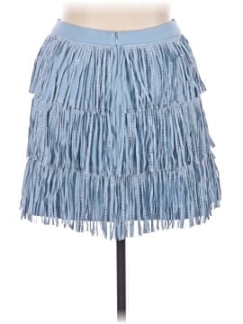 Free the Roses Denim Skirt (view 2)