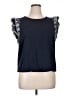 Boden 100% Cotton Blue Short Sleeve Top Size XL - photo 1