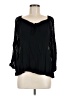 Torrid 100% Rayon Black 3/4 Sleeve Blouse Size Med Plus (00) - photo 1