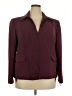 Talbots 100% Polyester Burgundy Blazer Size 20W - photo 1