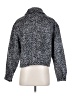 Talbots Animal Print Gray Faux Fur Jacket Size S - photo 2