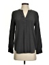 Joie 100% Silk Gray Long Sleeve Silk Top Size XS - photo 1