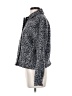 Talbots Animal Print Gray Faux Fur Jacket Size S - photo 5
