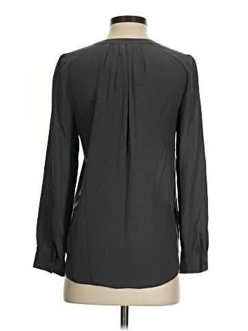 Joie Long Sleeve Silk Top (view 2)