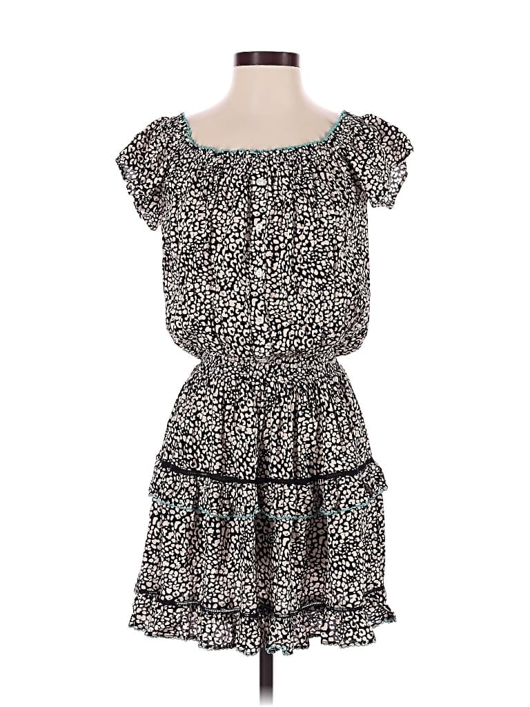 Pre-owned Taj By Sabrina Crippa Casual Dress In Black