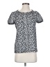 Postmark from Anthropologie Silver Short Sleeve Top Size S - photo 1