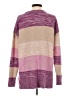 Isla Color Block Purple Wool Pullover Sweater Size S - photo 2