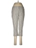 Ann Taylor Houndstooth Gray Casual Pants Size 6 Petite - photo 1