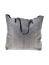 Linde Gallery 100% Leather Gray Leather Tote One size - photo 1