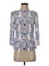 Boden Blue 3/4 Sleeve Blouse Size 4 - photo 1