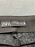 Zara Chevron-herringbone Black Dress Pants Size M - photo 7