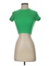 Zara Green Short Sleeve Turtleneck Size S - photo 1