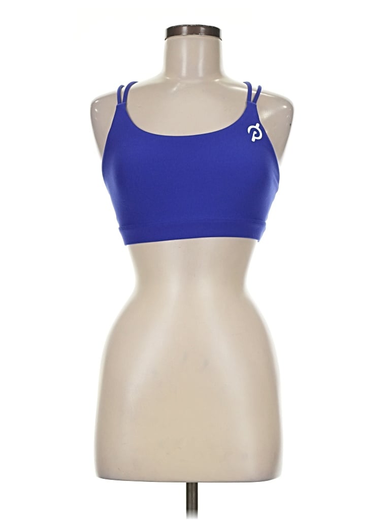 Pre-owned Peloton Sports Bra In Blue