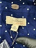 Cupio 100% Viscose Polka Dots Blue Long Sleeve Blouse Size 3X - photo 7