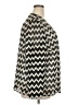 Alex Evenings Chevron-herringbone Silver Kimono Size 3X - photo 4