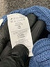 Michael Kors 100% Cotton Chevron-herringbone Blue Pullover Sweater Size S - photo 8