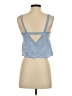 Forever 21 100% Rayon Blue Sleeveless Top Size S - photo 2