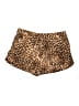 JLo by Jennifer Lopez 100% Polyester Animal Print Gold Shorts Size XL - photo 1
