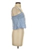 Forever 21 100% Rayon Blue Sleeveless Top Size S - photo 4