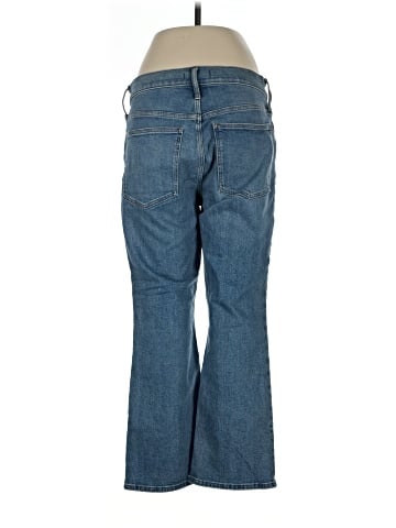 Madewell Kick Out Crop Jeans in Oneida Wash (view 2)
