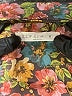 Illa Illa 100% Polyester Floral Brown Long Sleeve Blouse Size M - photo 7
