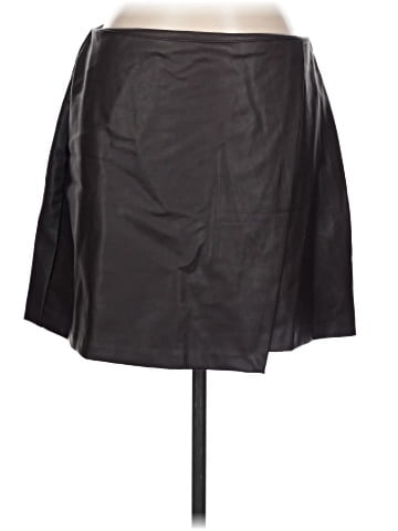 Old Navy Faux Leather Skirt (view 1)