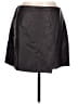 Old Navy 100% Polyester Solid Black Faux Leather Skirt Size L - photo 1