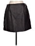 Old Navy 100% Polyester Solid Black Faux Leather Skirt Size L - photo 2