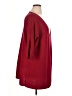 Eileen Fisher 100% Organic Cotton Red Pullover Sweater Size XL - photo 4