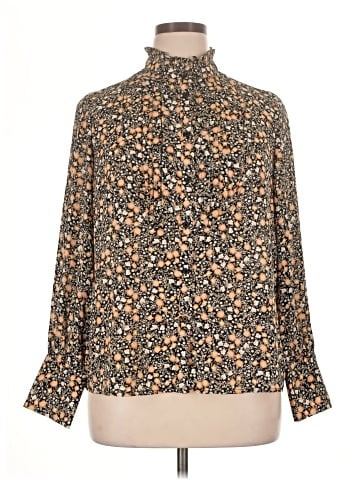 Nili Lotan Long Sleeve Blouse (view 1)
