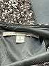 LC Lauren Conrad 100% Polyester Metallic Silver Cocktail Dress Size M - photo 7
