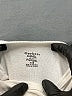 Gerber 100% Cotton Solid Ivory Short Sleeve Onesie Size 6-9 mo - photo 3