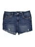 Seven7 Blue Denim Shorts Size 10 - photo 1