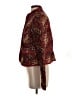 Free People 100% Lyocell Paisley Burgundy Jacket Size S - photo 5