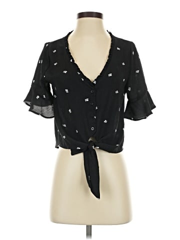 E&M Collection Short Sleeve Blouse (view 1)